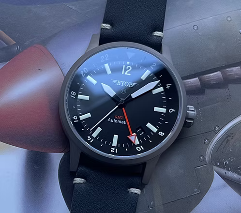 BYOP MERIDIAN TI (ORANGE) GMT