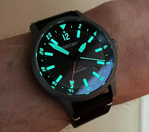 BYOP MERIDIAN TI (ORANGE) GMT